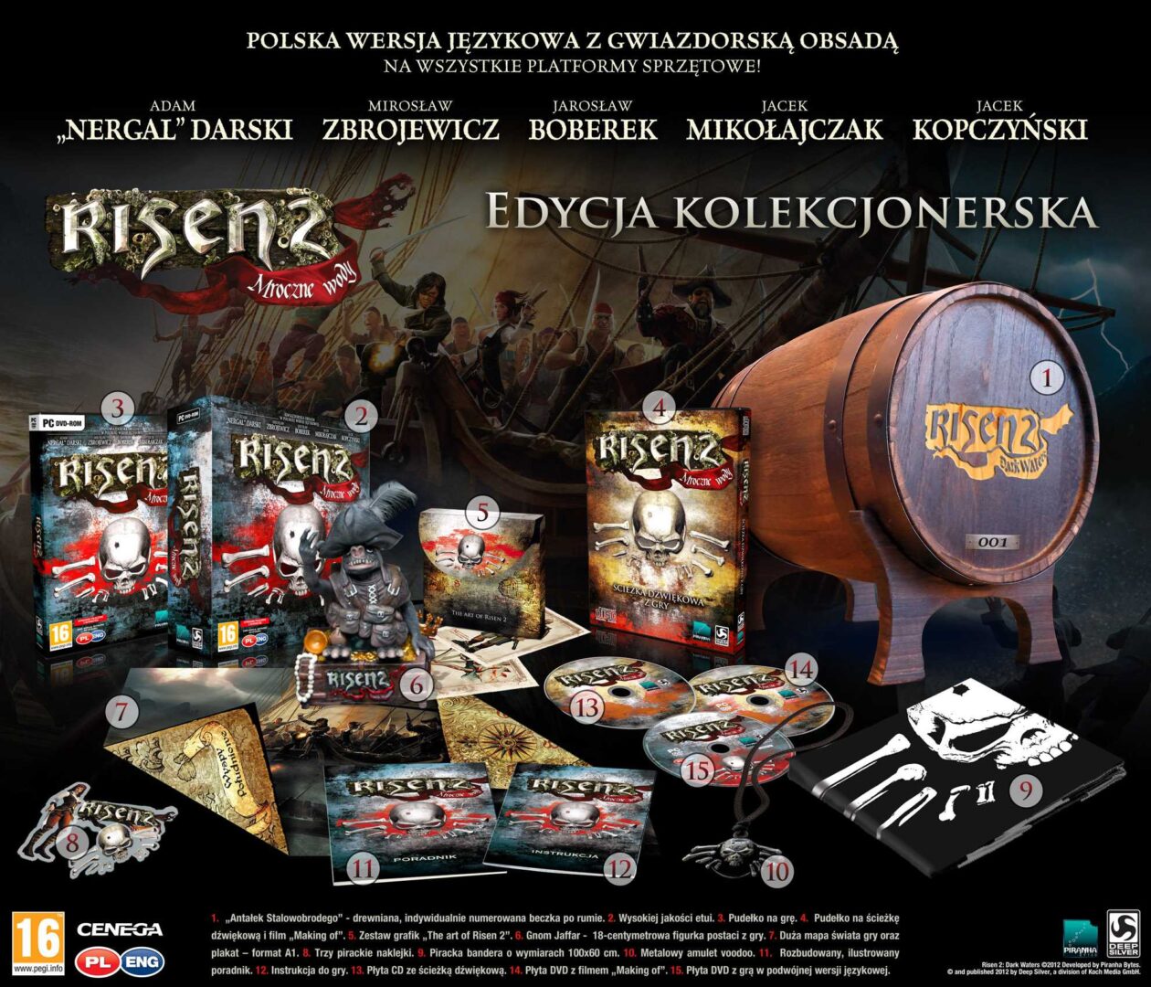 edycja kolekcjonerska risen 2 mroczne wody